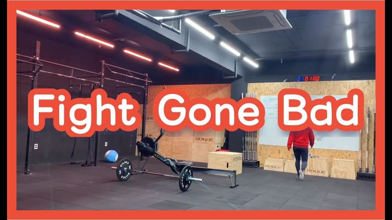 “Fight Gone Bad” CrossFit WOD RX 231
