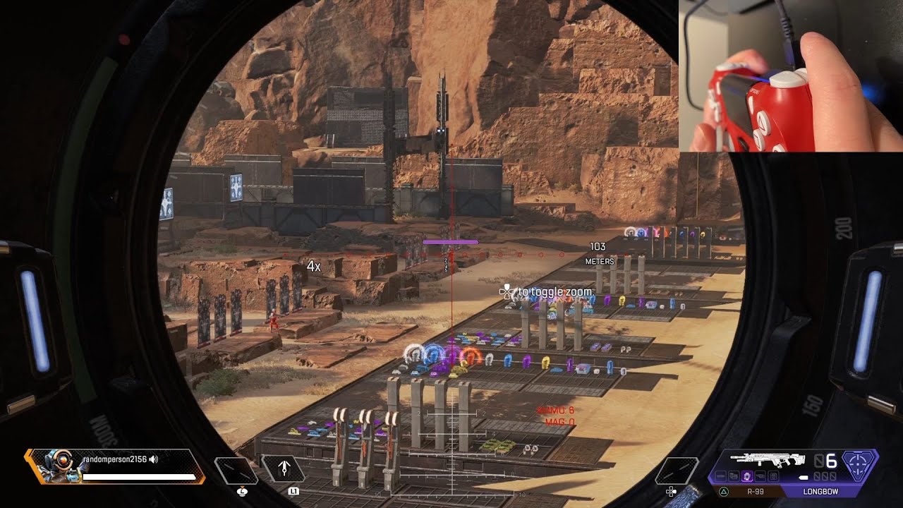 Can the strikepack actually laser someone 100m away?