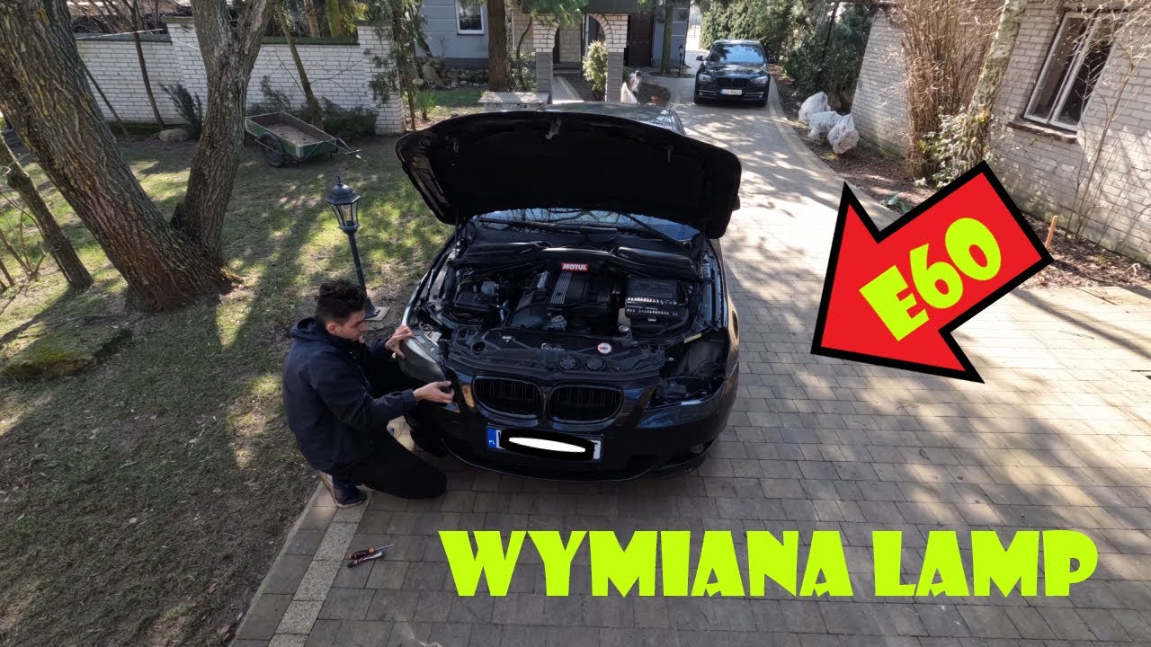 Wymiana Lamp BMW E60 👌