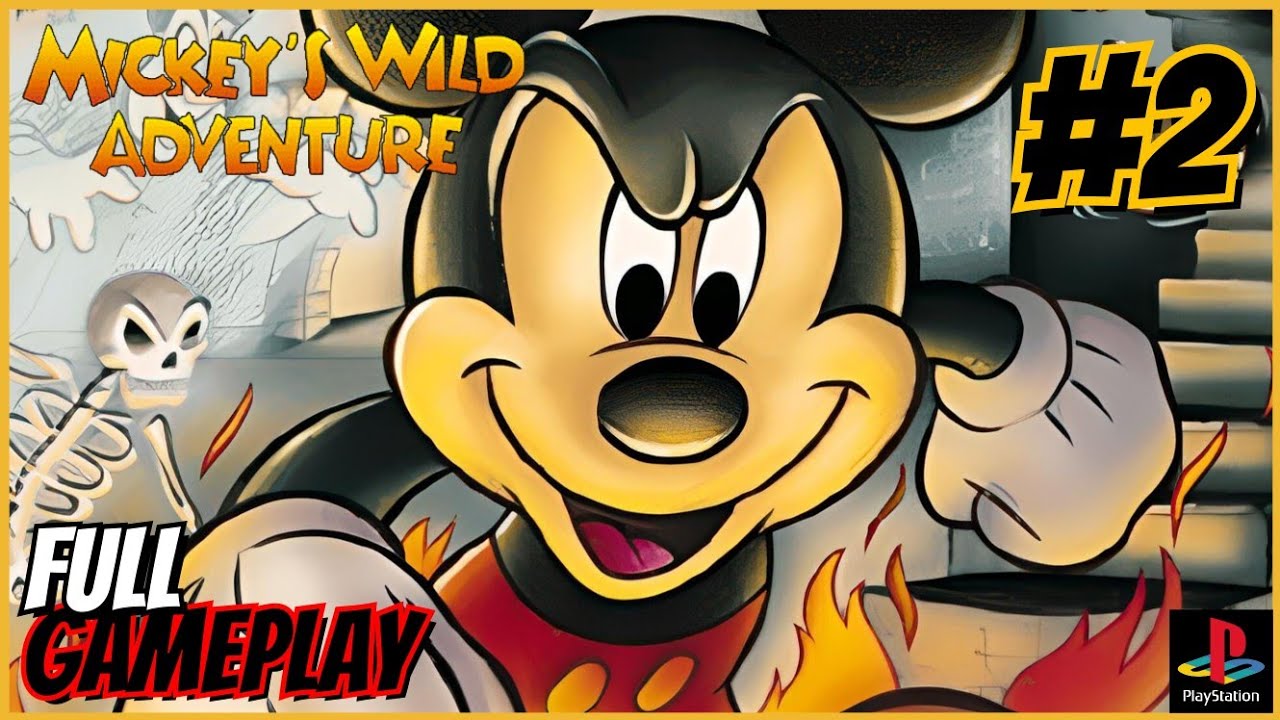 Mickey's Wild Adventure Ps1 - Capítulo 2 // Moose Hunters & The Lonesome Ghosts
