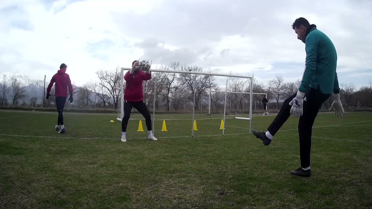 Goalkeeper training..Erzincanspor kaleci antremanı çabukluk çeviklik