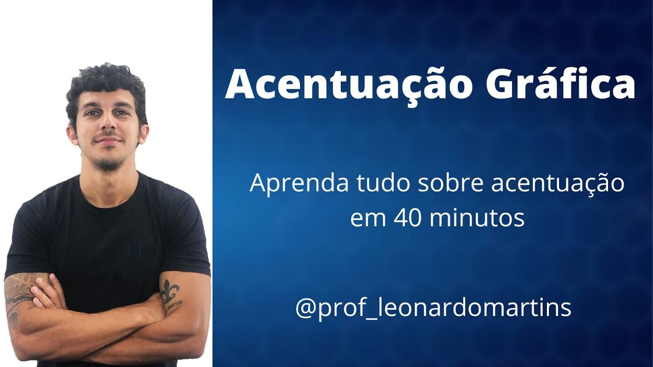 Acentuação Gráfica - Português para concursos