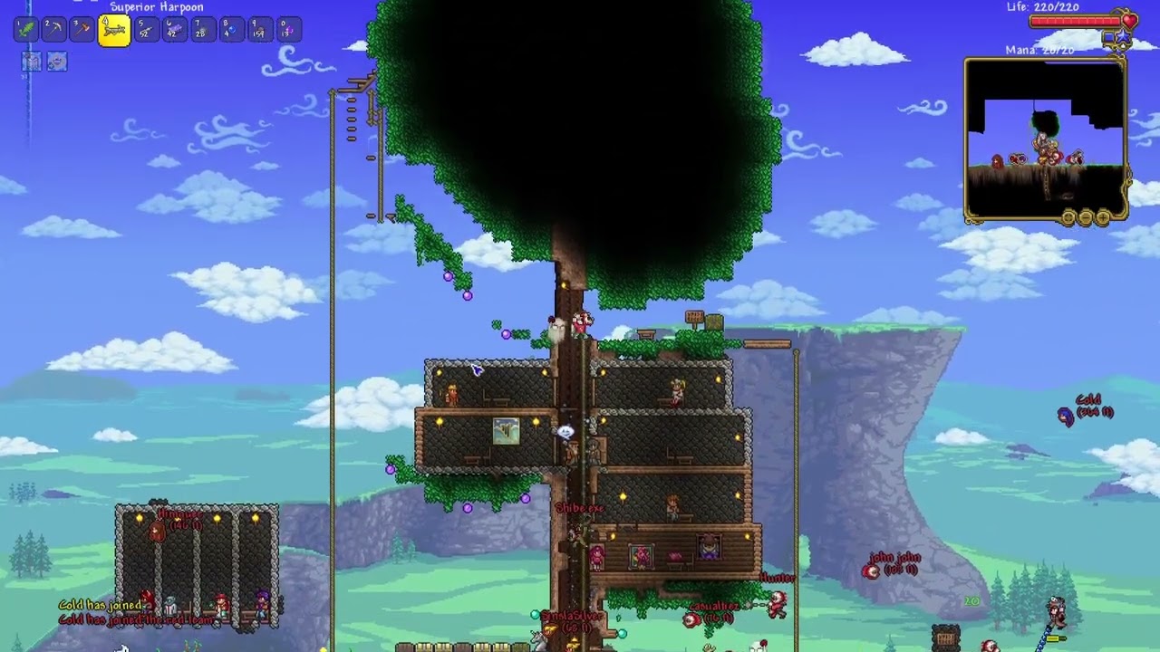 the second terraria and co (yan pov)