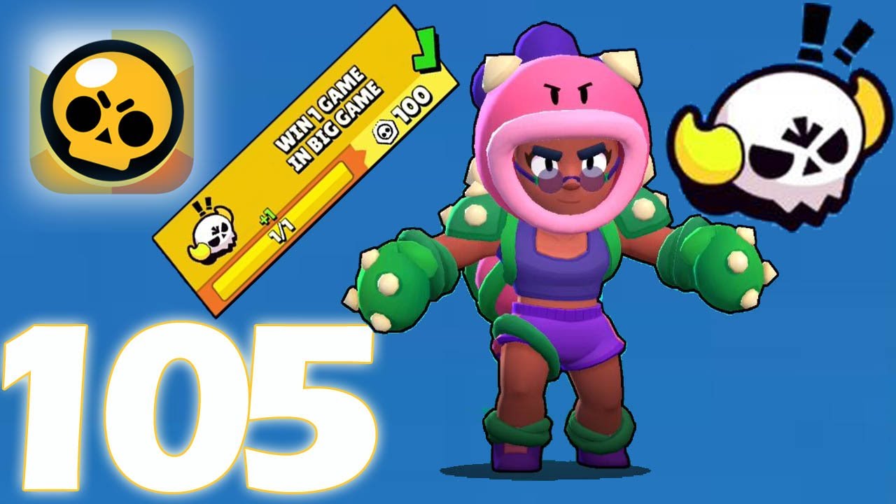 Brawl Stars - Brawl Stars Gameplay - Brawl Stars Walkthrough In Big Game [Part 105]