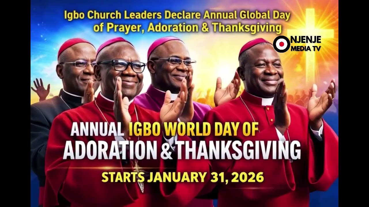 Igbo Nation Sets Annual Day of Thanksgiving to God for Survival and Renewal