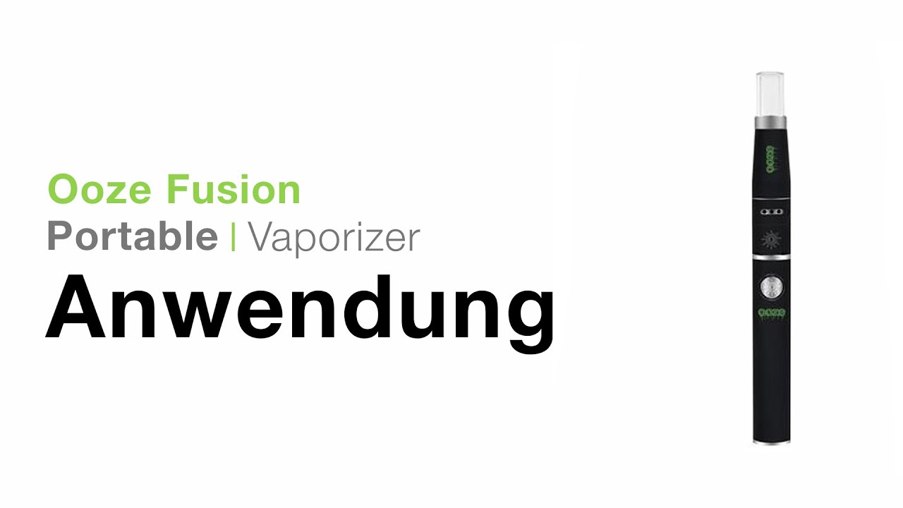 Ooze Fusion Wachsstift Verdampfer Anwendung - TVape
