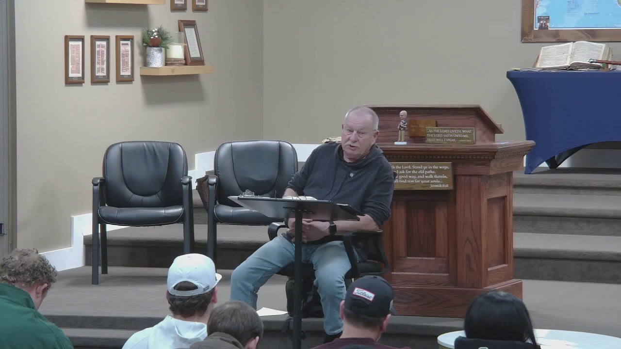 OPBC, Pastor Bob Alexander - Thursday Night Bible Study, 1/22/26