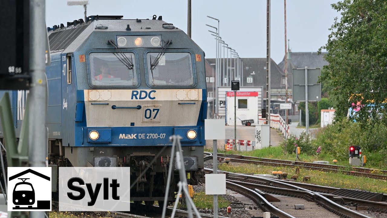 Was man nicht sieht... – Bahnhof und Bahnübergang auf Sylt [Marschbahn]