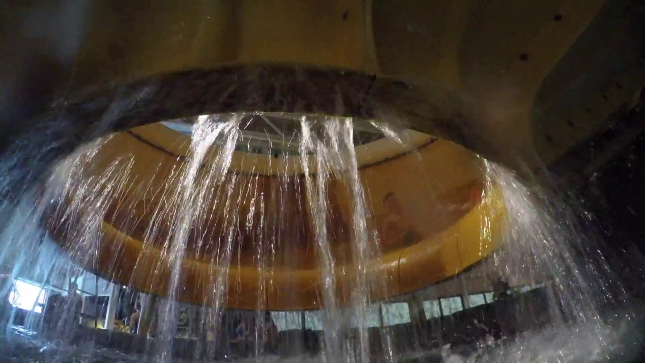 Gustavsvik Lost City @ Örebro Sverige 4K - Orebro Water Park Sweden 5 Waterslides Deluxe Rides 😅🌊🚀🇸🇪