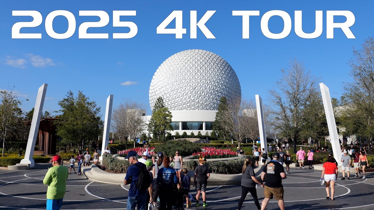 EPCOT 2025 Complete Tour & Walkthrough in 4K | Walt Disney World Orlando Florida February 2025