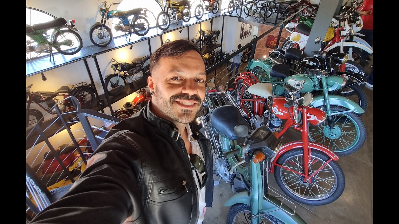 Conhecendo o Museu de Motos Zapata Garage + Monumento Biker Rota 33