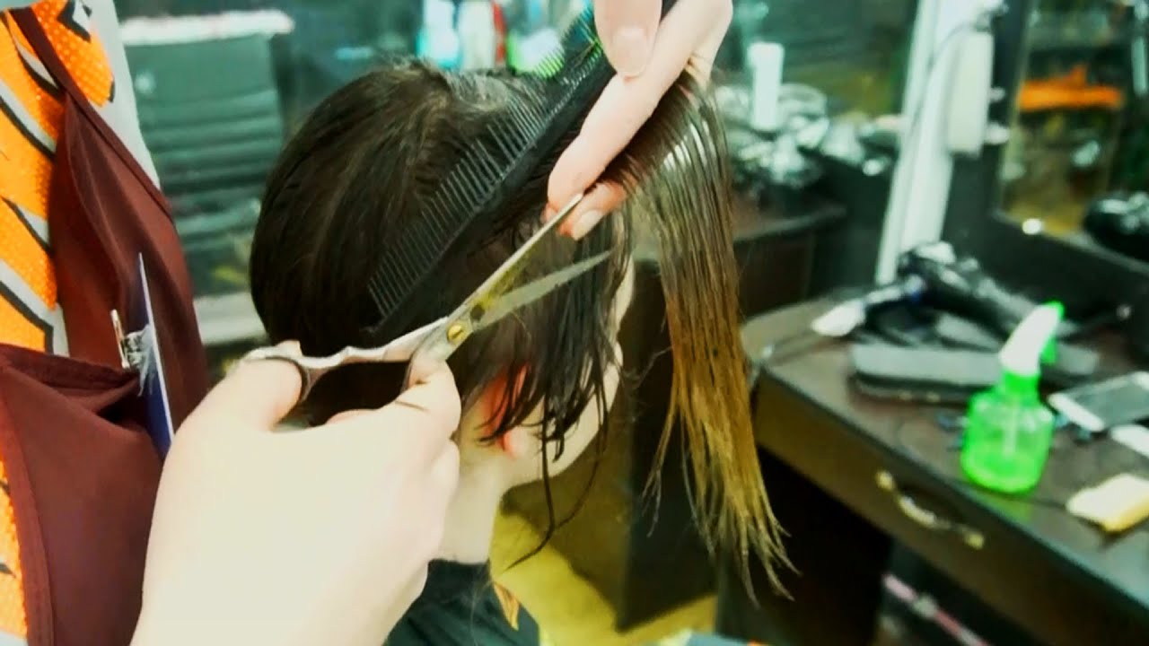 HAIRCUT TRANSFORMATION - CUTE BOB TO 80S SHORT BOYISH CUT