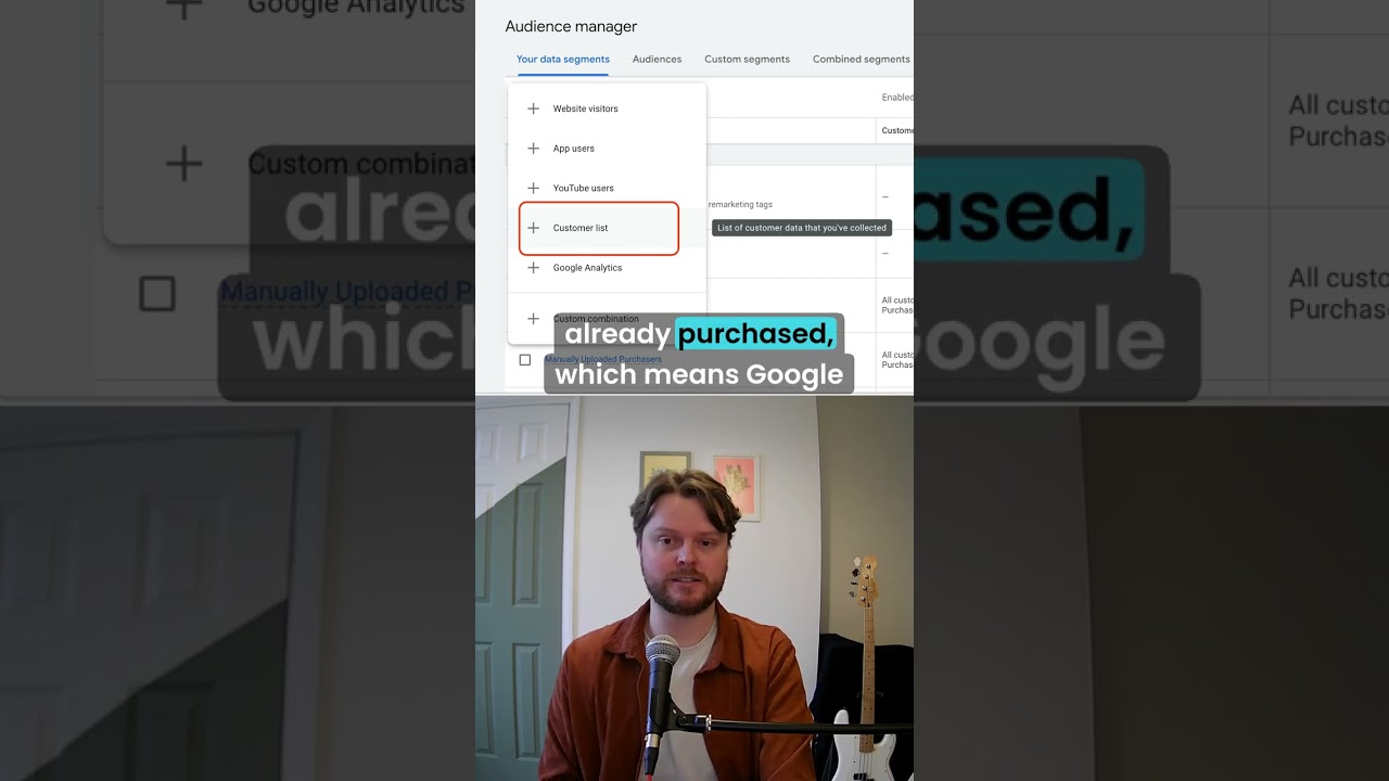 Use Customer Match Lists to Get New Customers on Google Ads