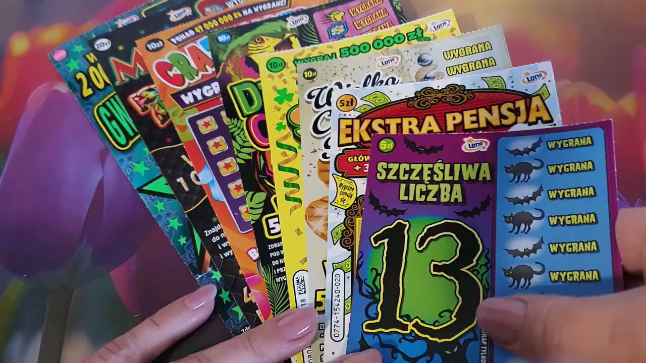 Zdrapki # 1115 sponsorowany mix za 100 zł, są rarytasy