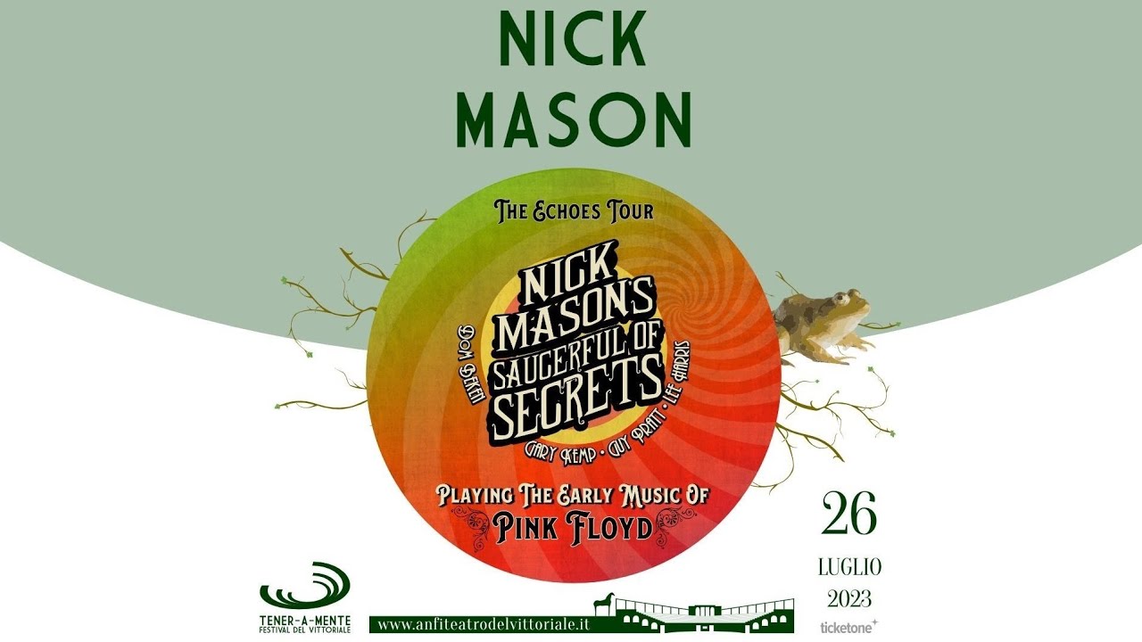 Nick Mason’s Saucerful of Secrets - Teatro del Vittoriale, Gardone Riviera, Italy, 26 jul 2023 FULL