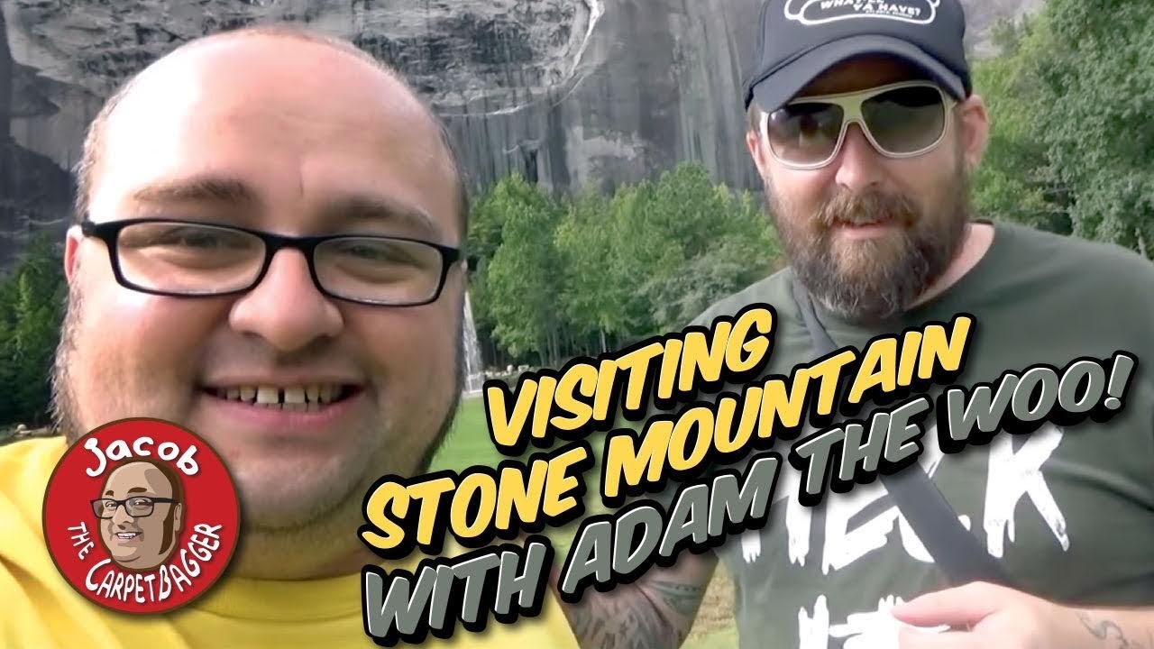 Visiting Stone Mountain with Adam the Woo