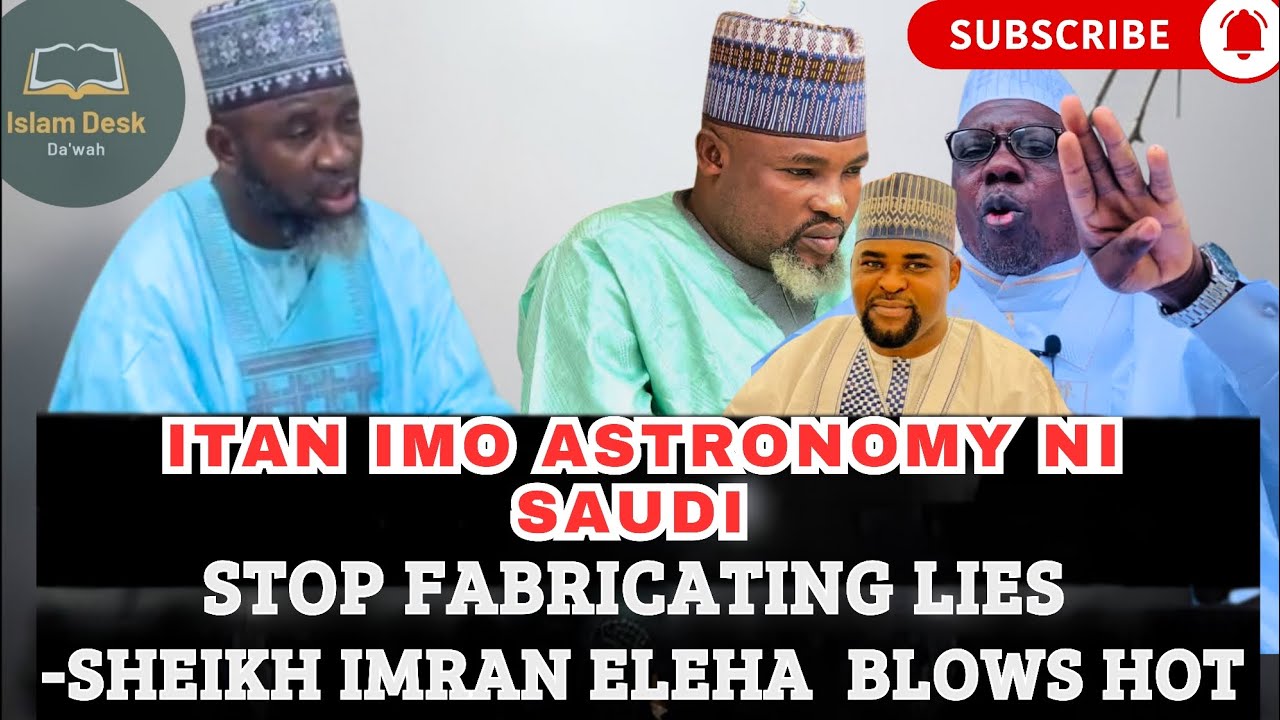 Sheikh Imran Abdul-majeed Eleha Exposes the Lies Against Saudi Arabia on Astronomical Knowledge