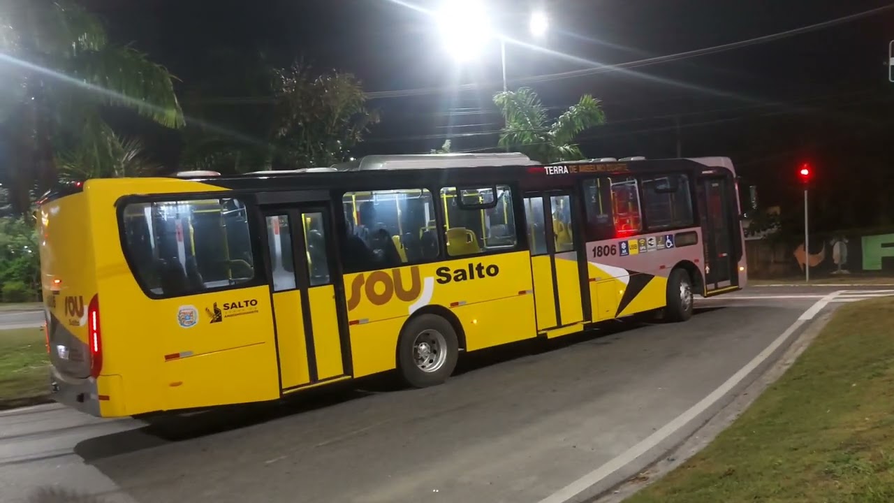 Movimentaçao De Onibus Noturna Sou Salto Rodoviaria