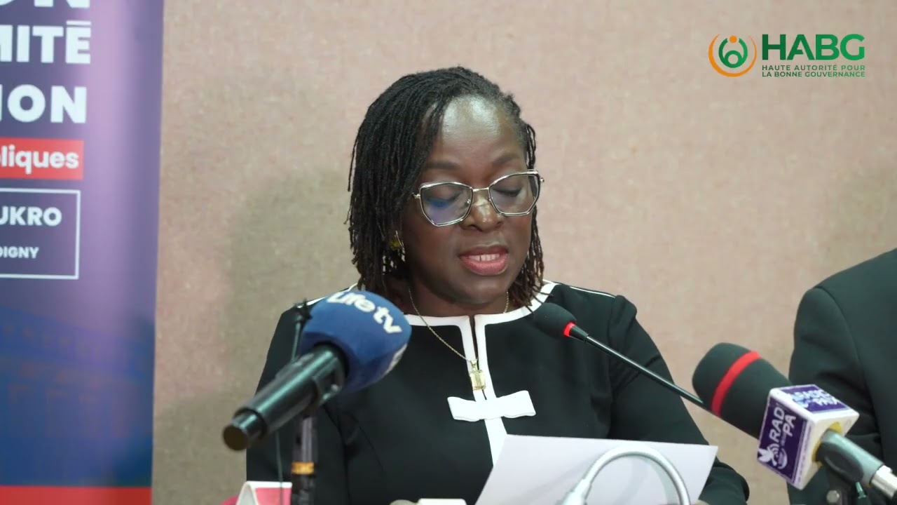 cérémonie d’ouverture de la 3ᵉ session de formation #ABGLAC à la Fondation Félix H B Yamoussoukro.