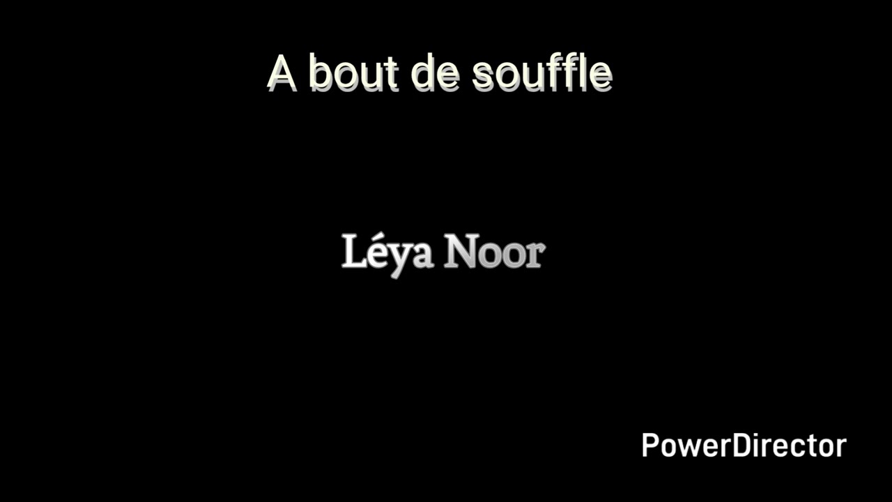 Léya Noor - A bout de souffle #rap #clips #2026 