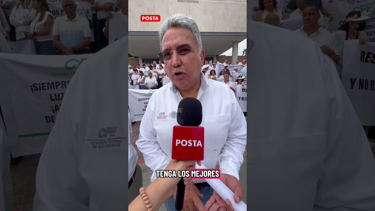 Jubilados de la CFE protestan por sus pensiones