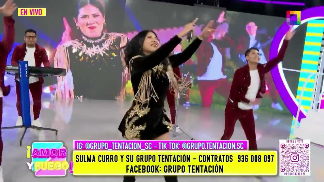 Sulma Curro y su Grupo Tentación - Programa  Amor y Fuego Enero 2026