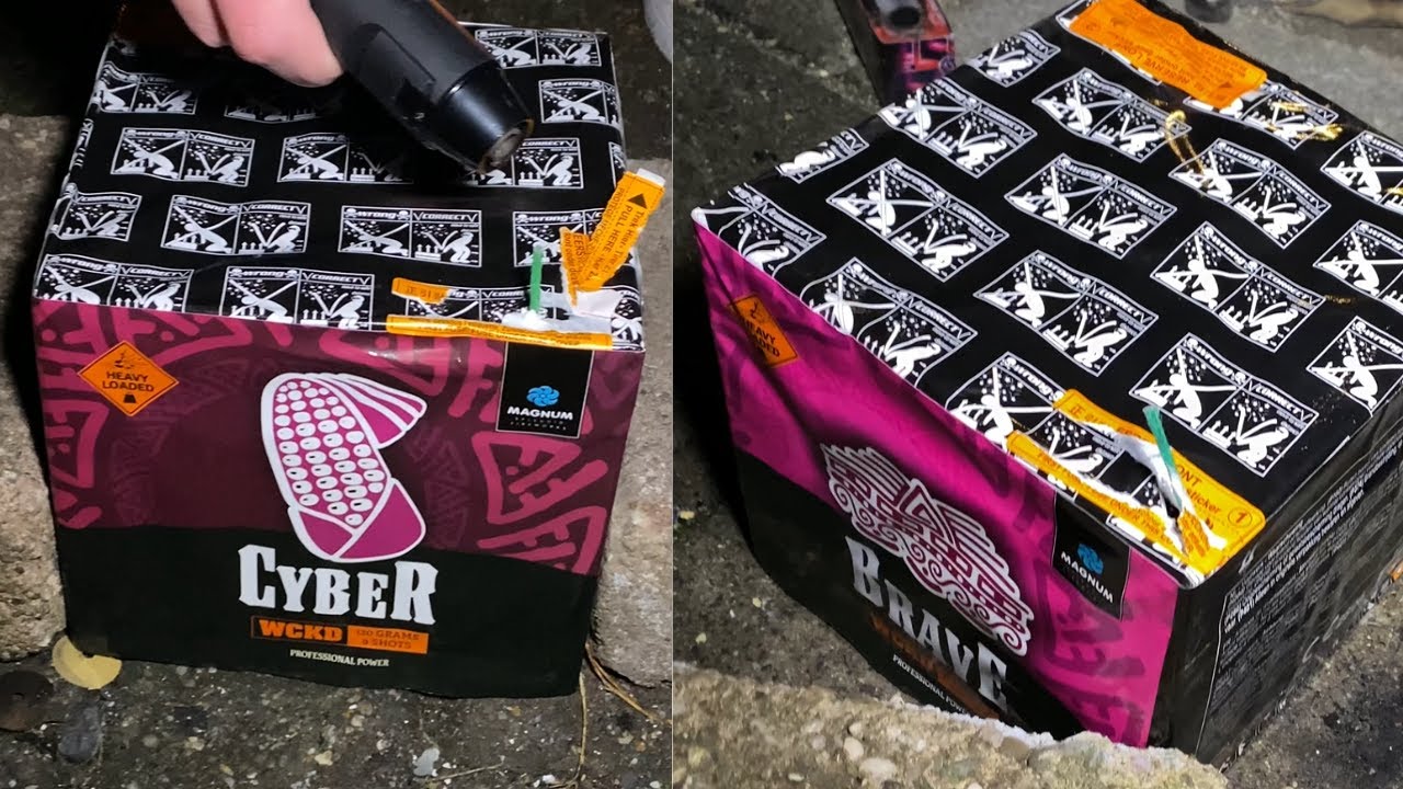 Cyber & Brave | 2x9 shots | Magnum Vuurwerk