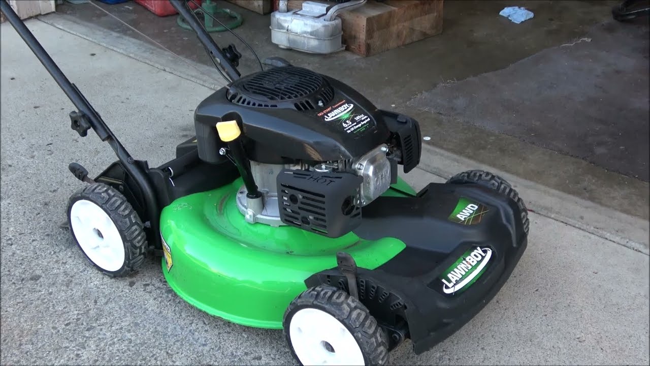 A common PROBLEM with the KOHLER 149cc XT model engine on  LAWNBOY AWD (ALL WHEEL DRIVE) lawn mower
