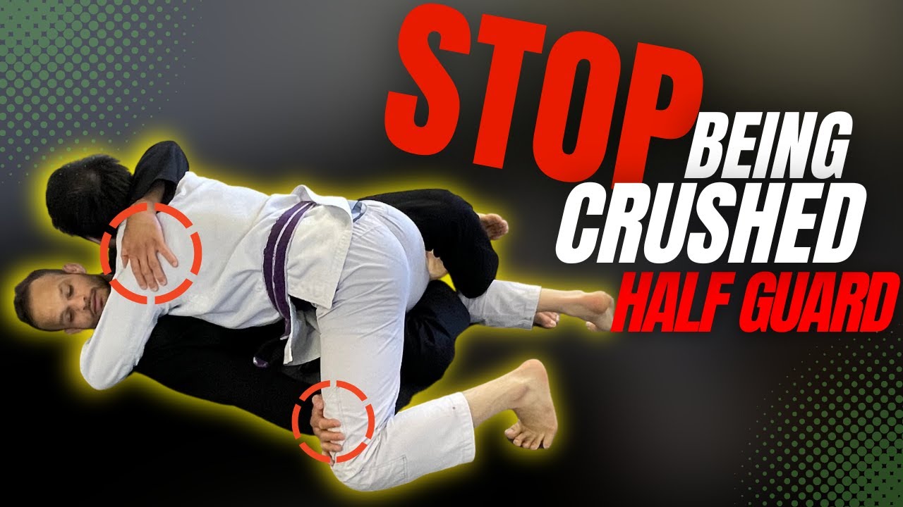 2 Ways To Recovery Full Guard From Half Guard, ( Lower Belts Must Know)