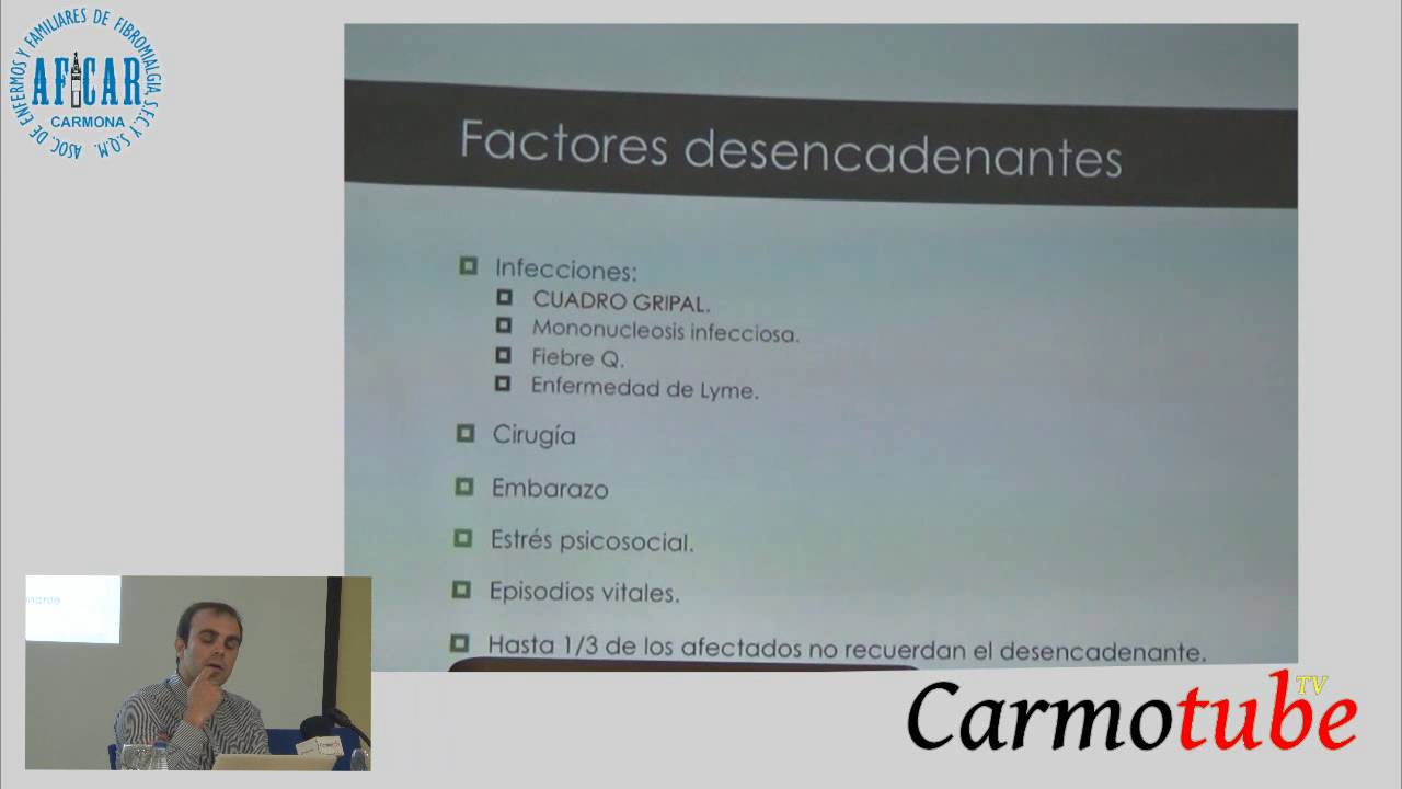 Conferencia sobre Síndrome de Fatiga Crónica por el Dr. Jesús Olmo - X Jornadas de Fibromialgia