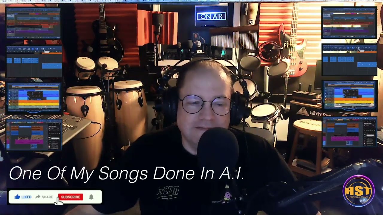One Of My Songs Done In AI - Home Studio Trainer