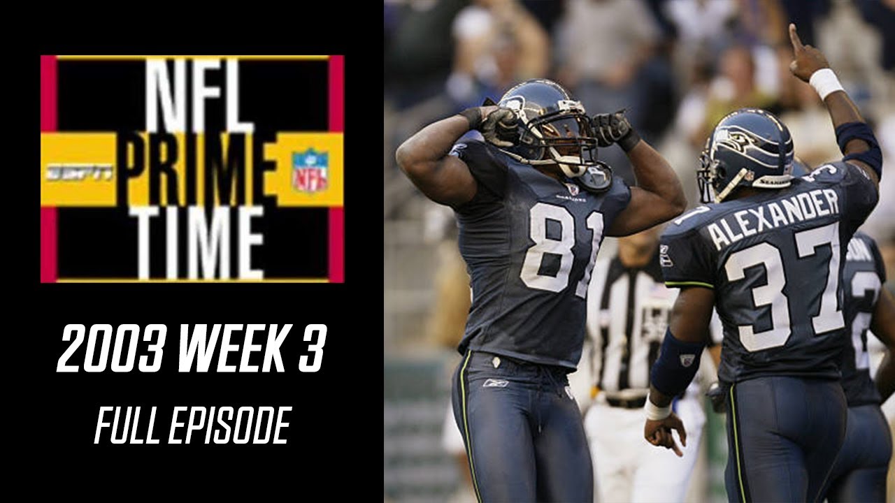 NFL Primetime: 2003 Week 3