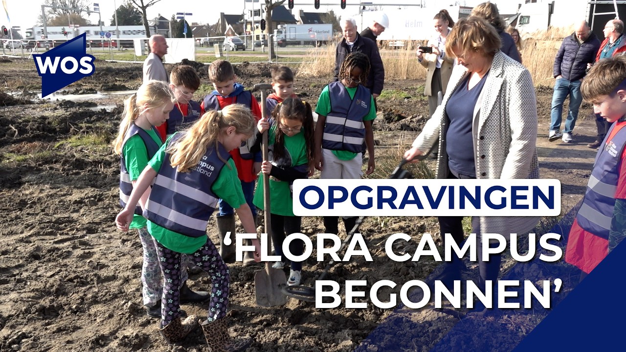 Archeologische opgravingen op de Flora Campus Westland