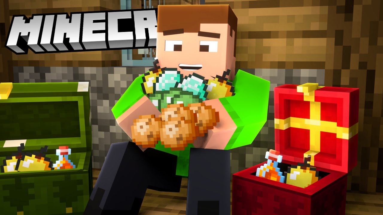 SLÅR IN JULKLAPPAR I MINECRAFT PÅ REALMVÄRLDEN