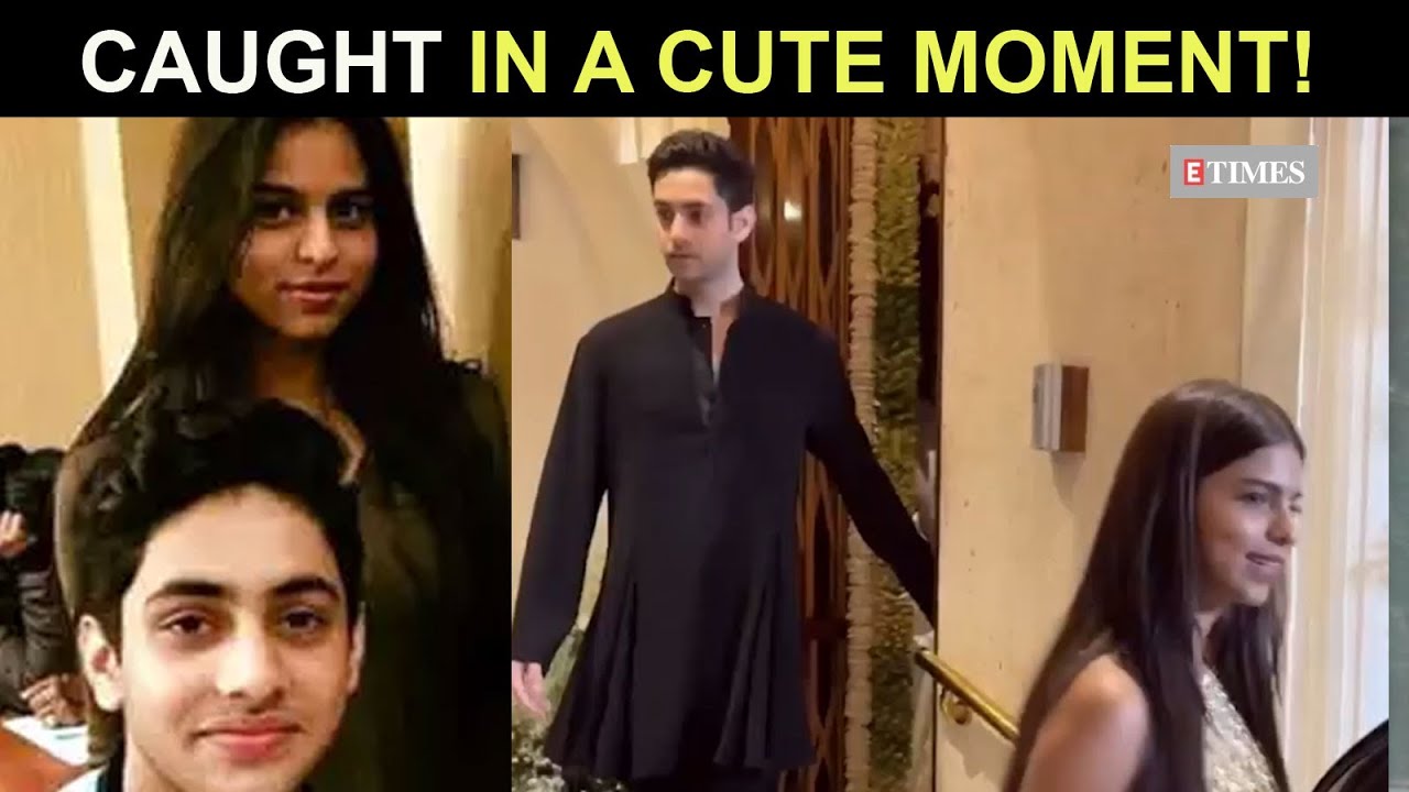 Suhana-Agastya's dating rumours refuelled; video from Manish Malhotra’s party goes viral