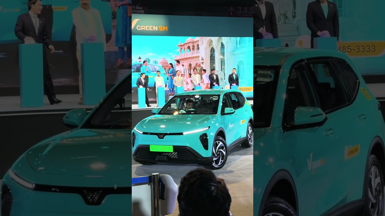 Green SM! Meet India's Newest Electric Fleet ⚡️🚙 #ytshorts #shorts