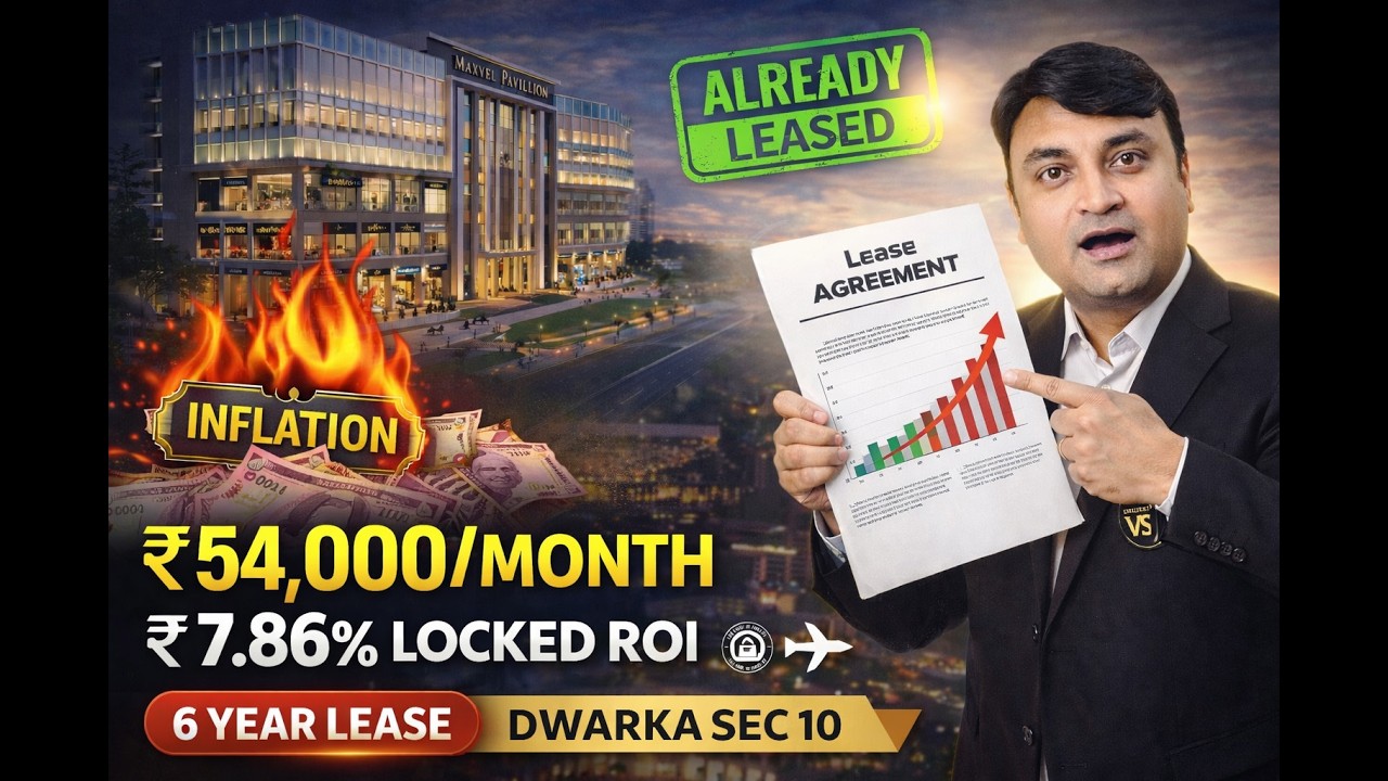 ₹54,000 RENT ON DAY1 | CONVERT ₹82LACS TO  ₹7 CRORES ? #hni #nri #investors #realestate #buyer