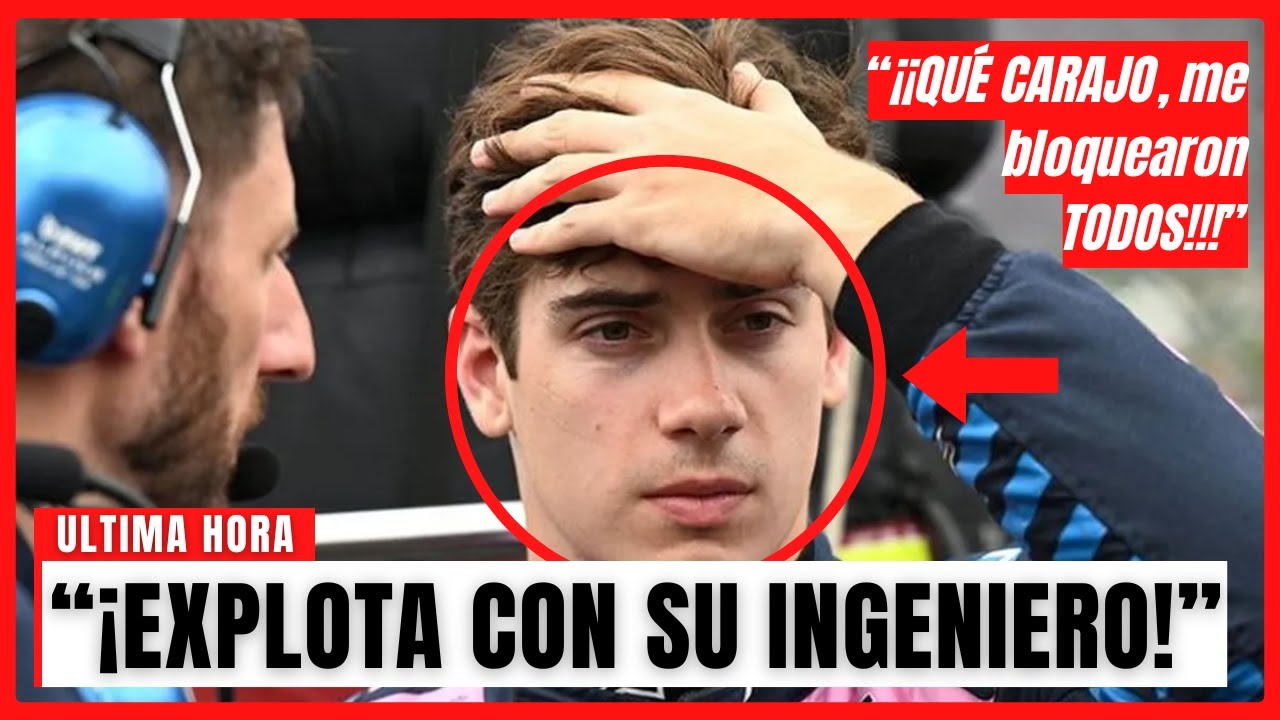 &iexcl;FRANCO COLAPINTO EXPLOT&Oacute; DE BRONCA EN LA QUALY DE SINGAPUR!