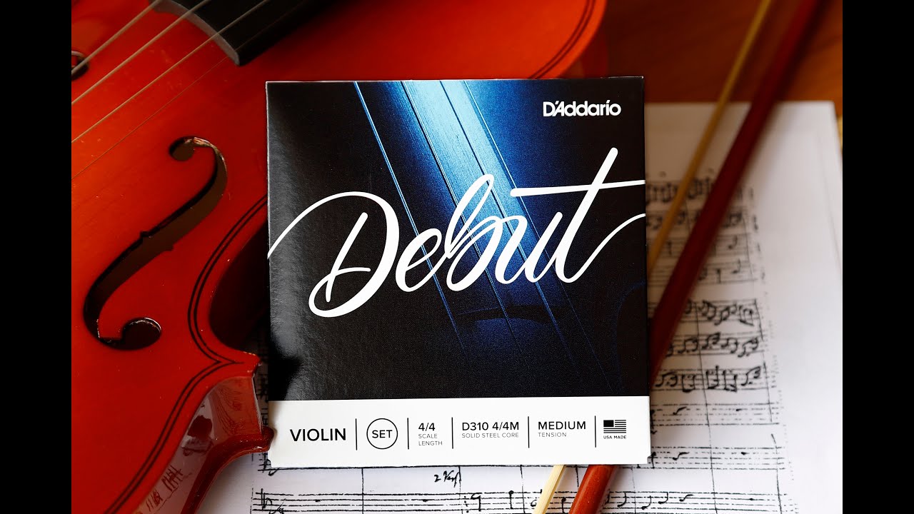 Cordas D'Addario Debut para Violino