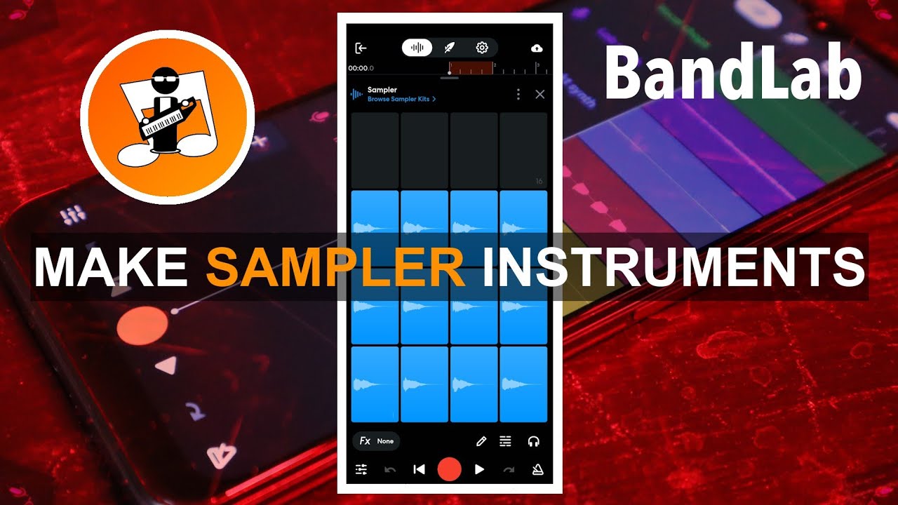 How to create a virtual instrument with the Bandlab sampler