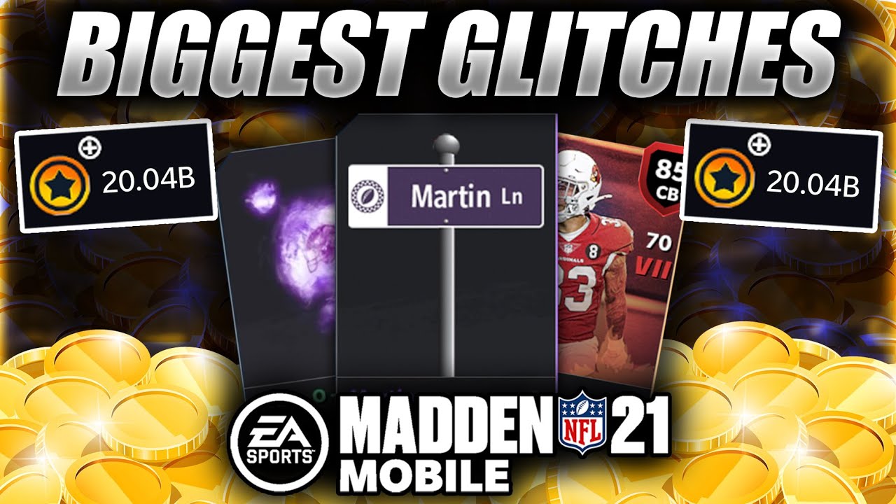 The BIGGEST GLITCHES of Madden Mobile 21 SO FAR!