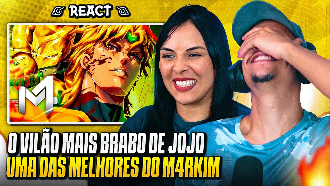 M4RKIM: Dio Brando (JoJo's Bizarre Adventure) - Za Warudo | [Casal Jounin React] 🔥