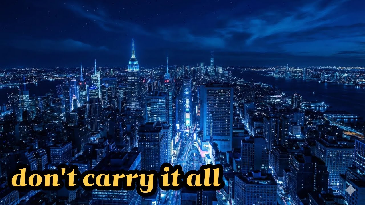don't carry it all