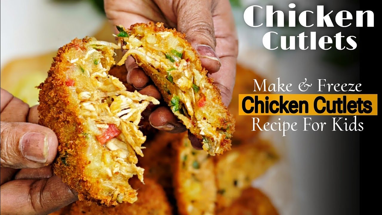 Chicken & Vegetable Cutlets Recipe | Chicken Potato Cutlet Recipe | Crispy Cutlet Recipe| Rahi Cooks