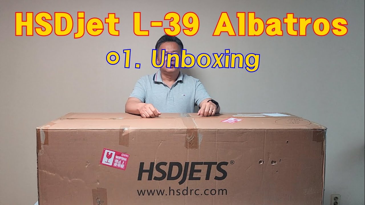01. Unboxing : HSDjet L-39 Albatros