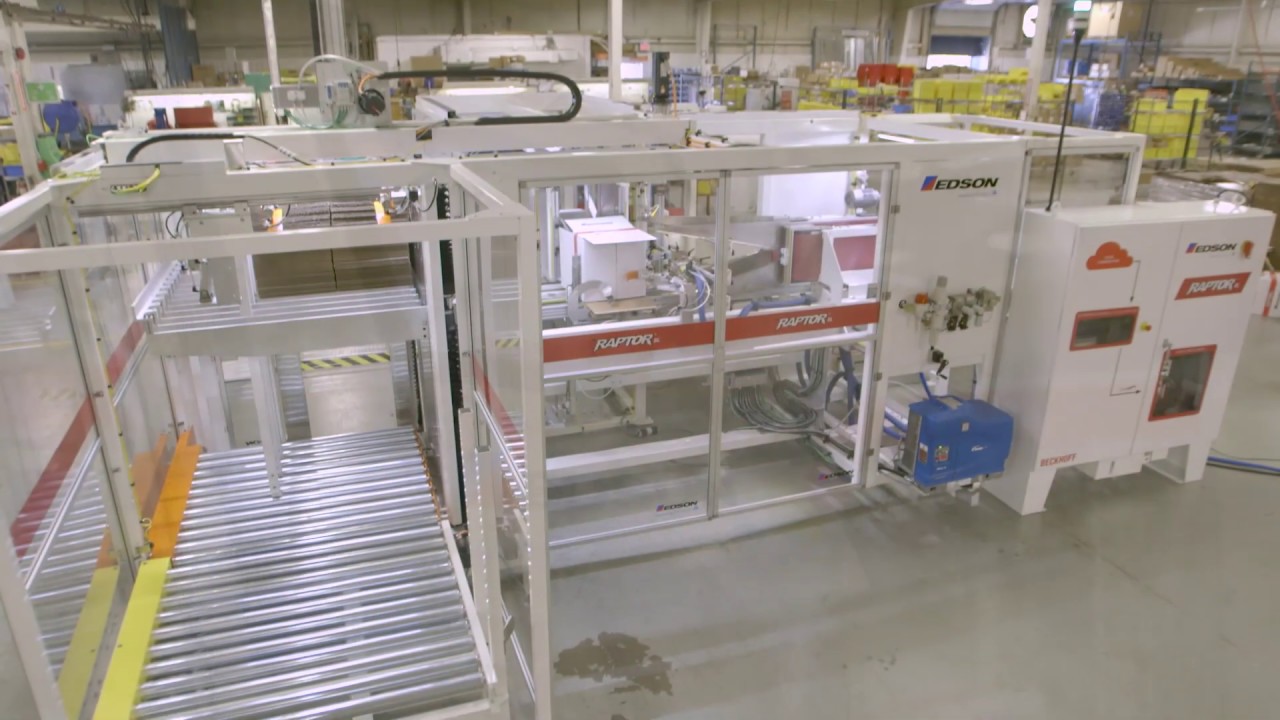 Fully Integrated Side-Load Case Packer Raptor SL™ - Case & Tray Packing Solutions