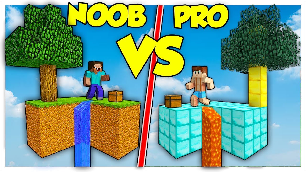 ISOLA NOOB CONTRO ISOLA PRO! - Minecraft ITA