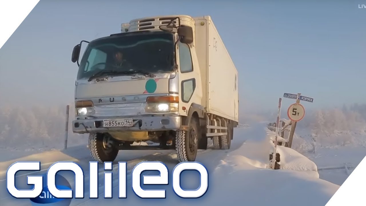 Die kälteste Straße der Welt | Galileo | ProSieben