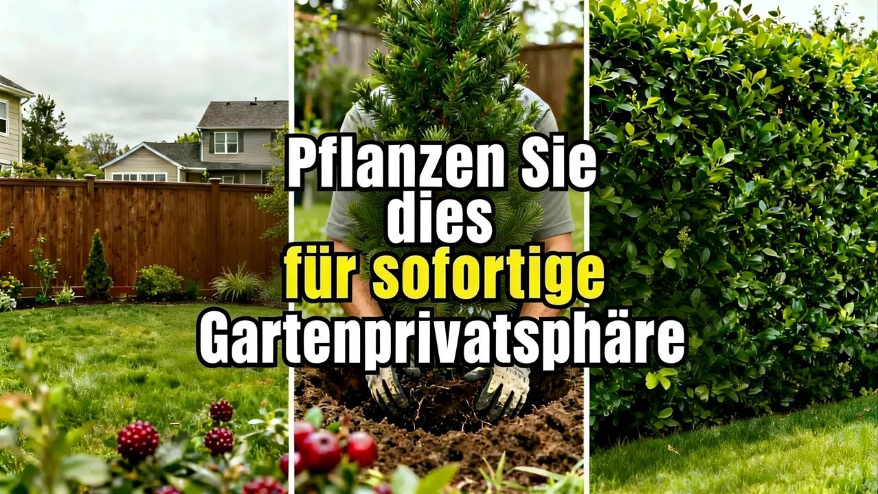 7 Bäume, die Ihren Garten schnell in ein privates Paradies verwandeln