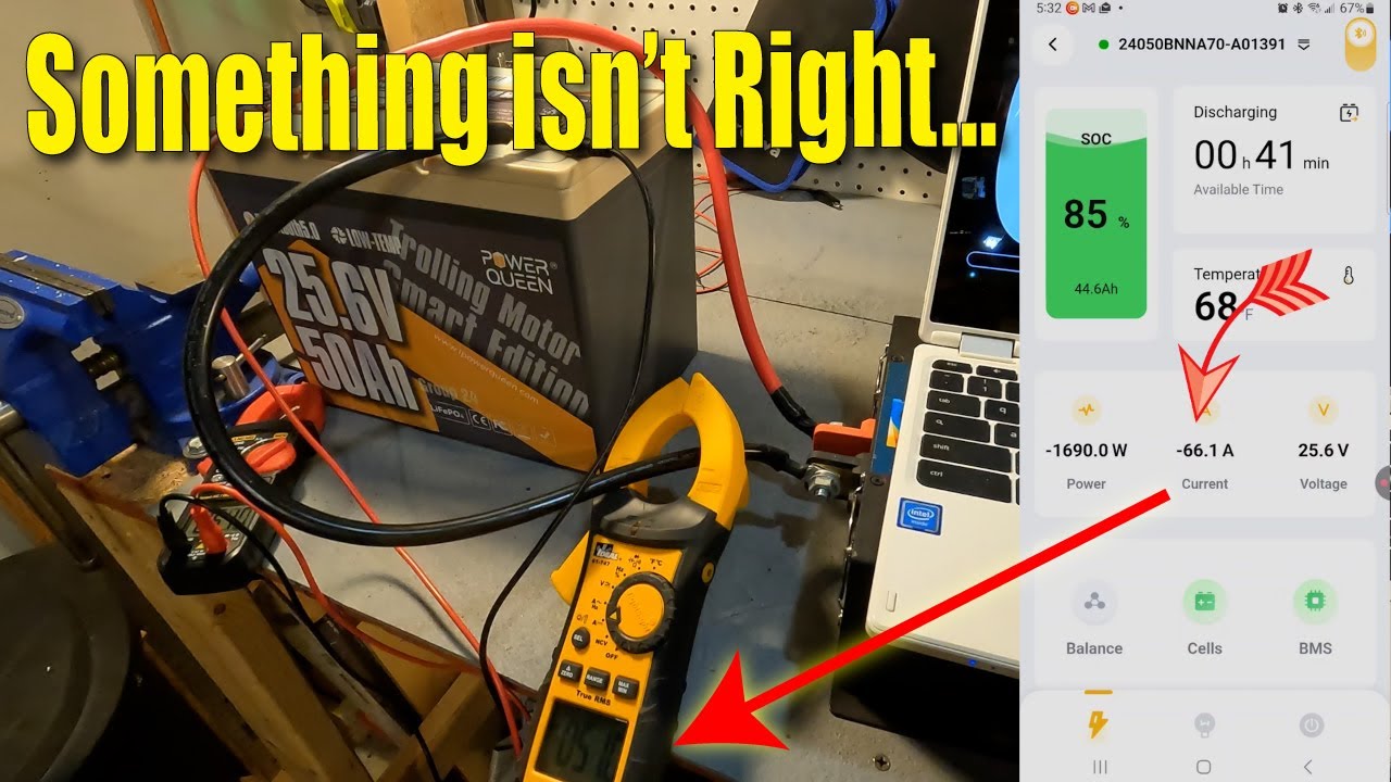 Full Review and Testing of the Power Queen 25.6v 50ah LiFePo4 Battery.